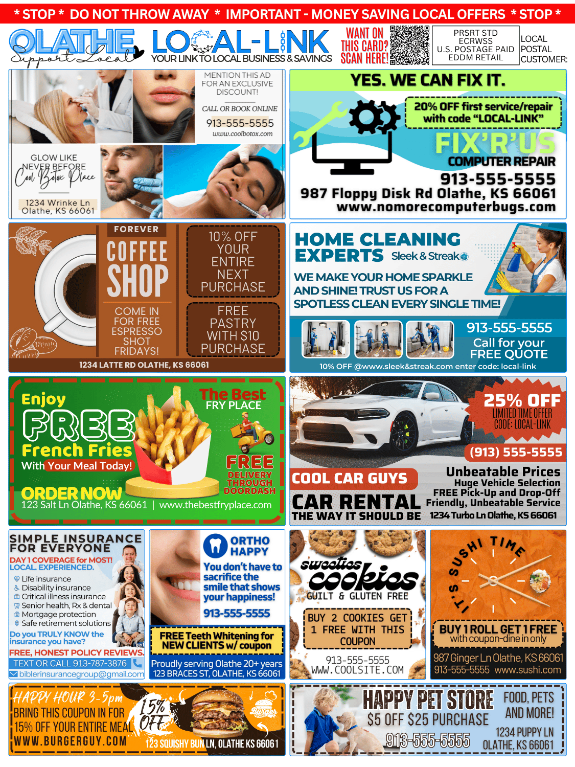 Placement Options - Front