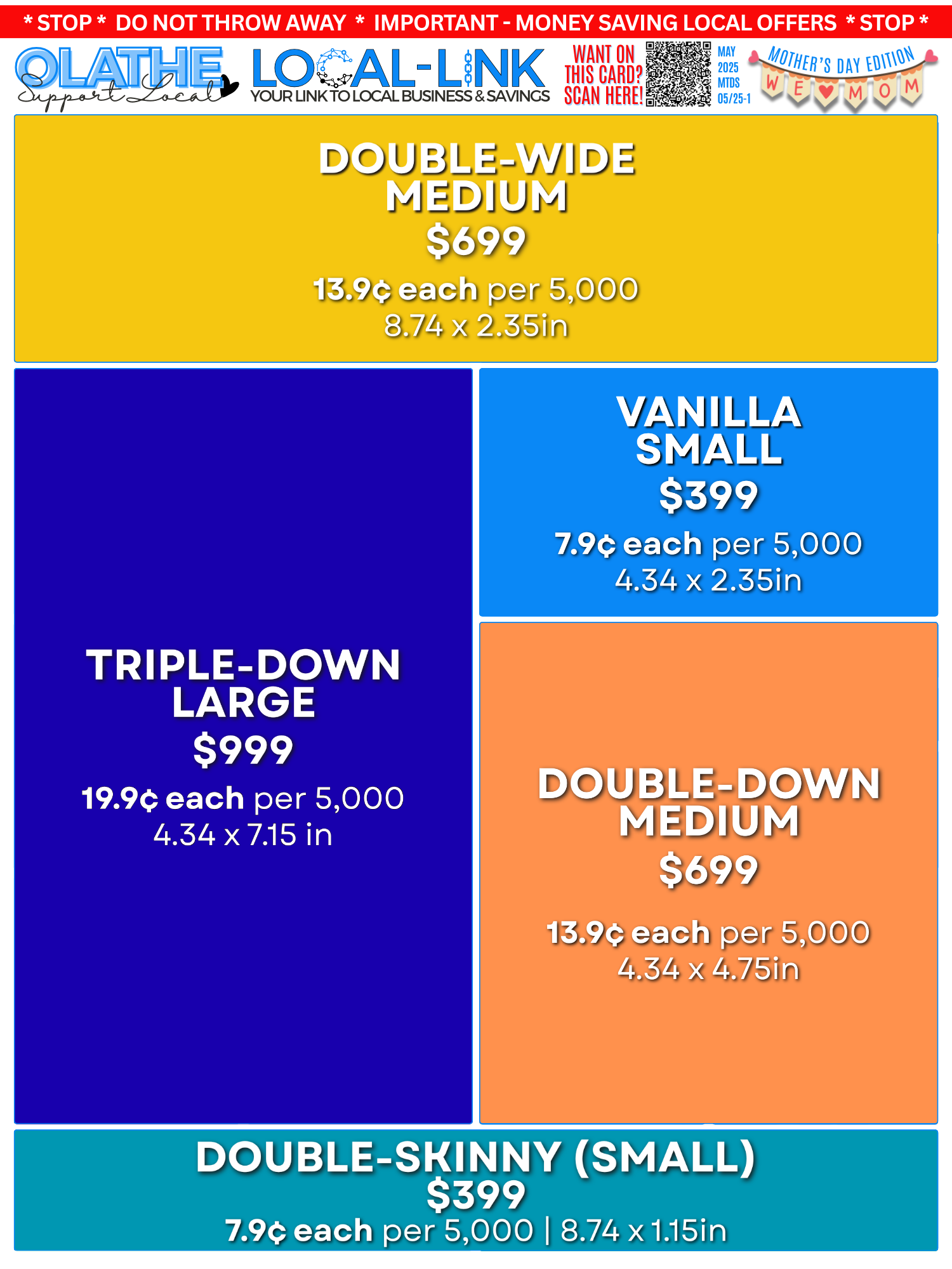 Placement Options - Front